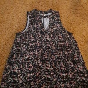 Floral tank dress